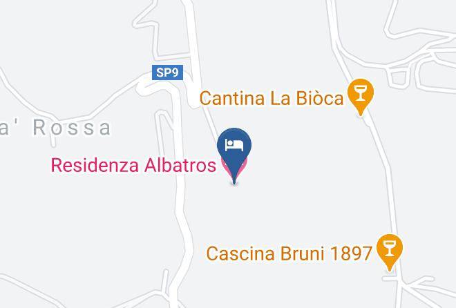 Cuneo - Residenza Albatros Maps