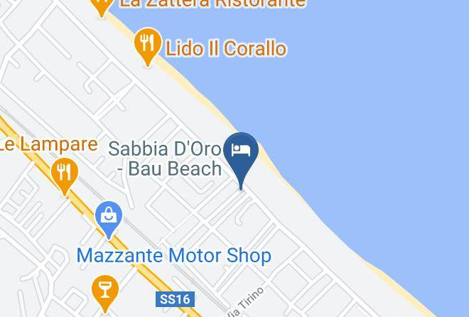 Residenza Alcyone Map