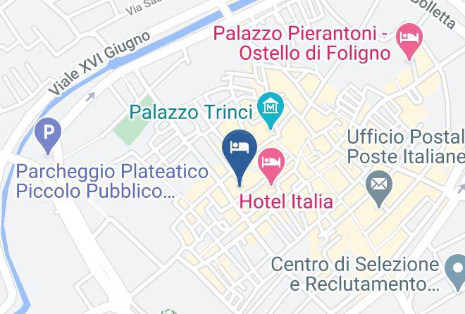 Perugia - Residenza Antica Fulginia Maps