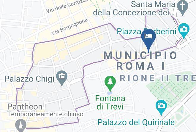 Rome - Residenza Antica Roma Maps