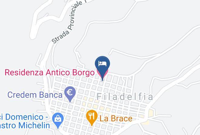 Vibo Valentia - Residenza Antico Borgo Maps