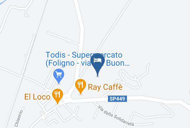 Perugia - Residenza Bocci Maps