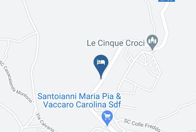 Campobasso - Residenza Bonefrana Maps