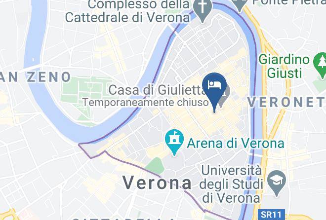Verona - Residenza Bonifacio Maps