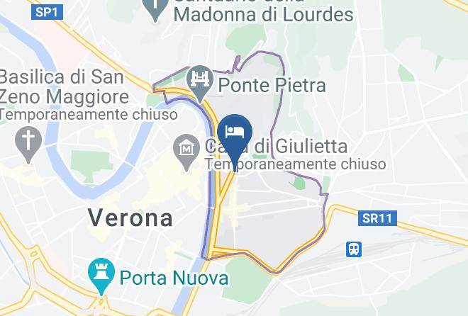 Verona - Bed And Breakfast Residenza Carducci Centro Storico Maps