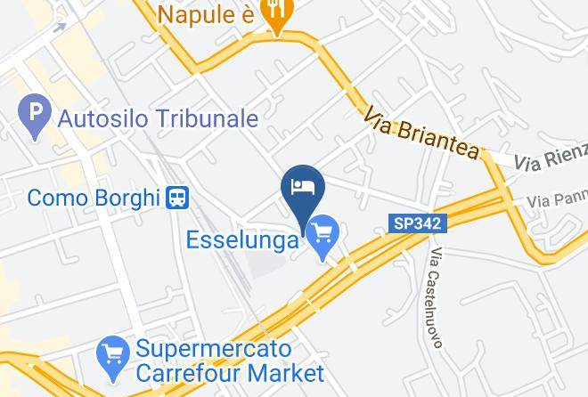 Como - Residenza Carloni Maps