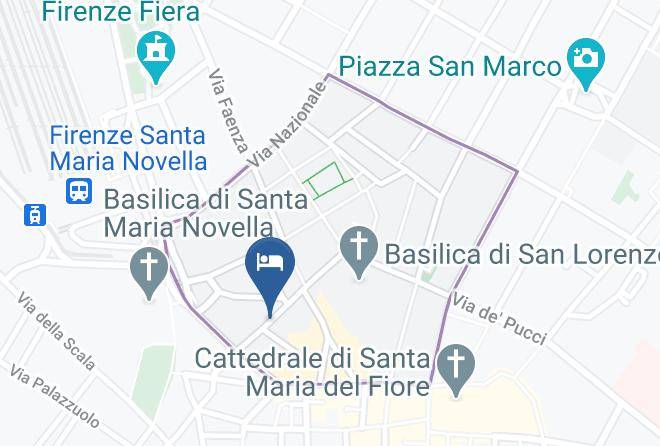 Florence - Residenza Castiglioni Maps