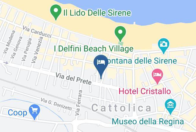 Rimini - Residenza Caterina Maps