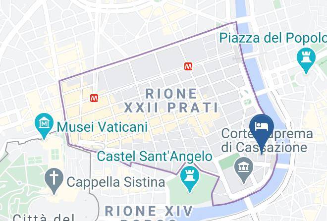 Rome - Residenza Cavallini Maps