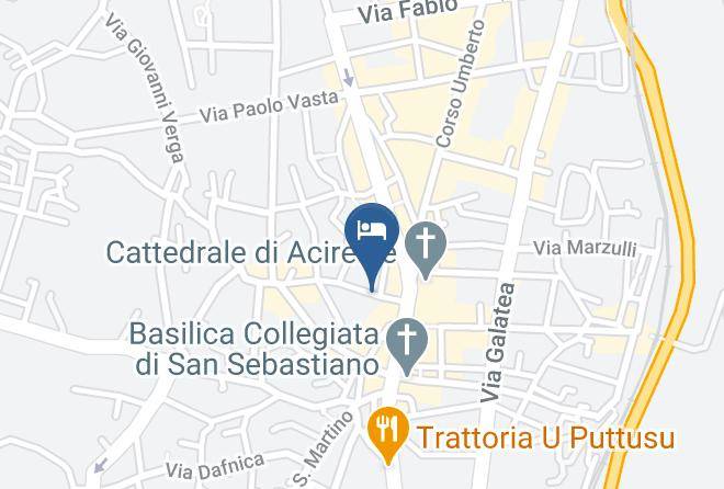 Catania - Residenza Cavour Maps