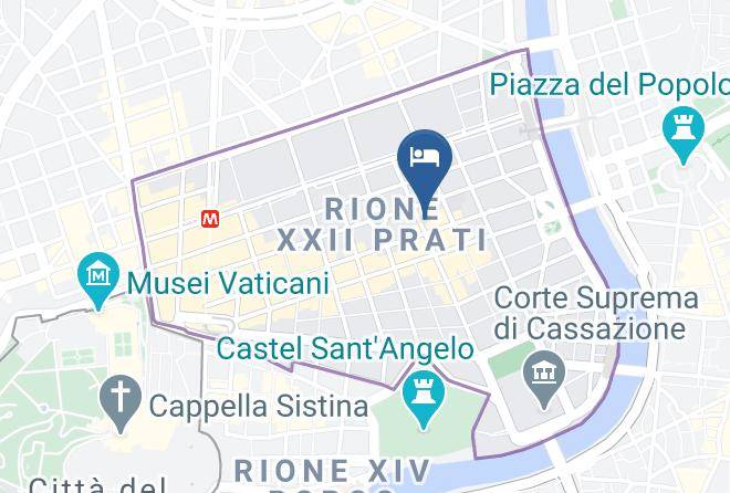 Rome - Residenza Cavour Maps