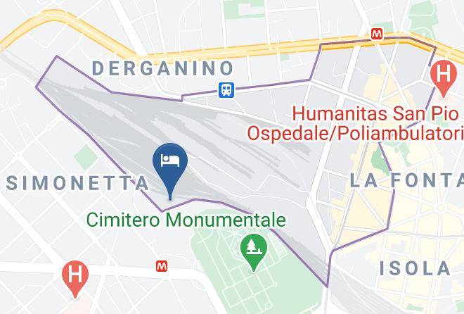 Milan - Hotel Residence Cenisio Maps
