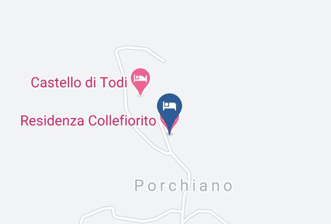Perugia - Residenza Collefiorito Maps