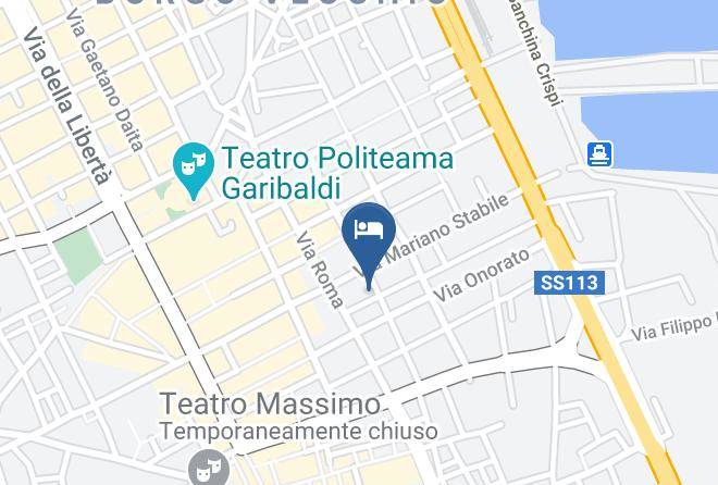 Palermo - Residenza D'aragona Maps