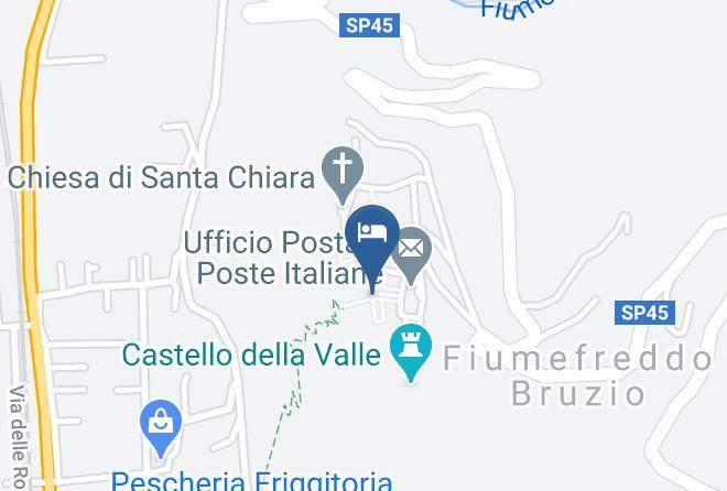 Cosenza - Residenza D'epoca Borgodifiume Maps