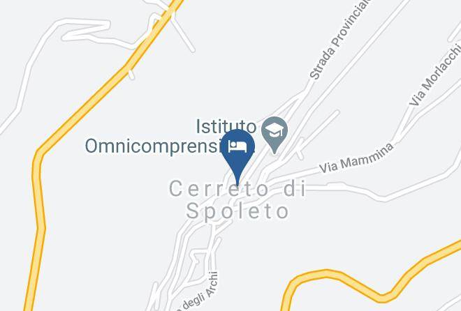 Perugia - Residenza D'epoca Madonna Di Costantinopoli Maps