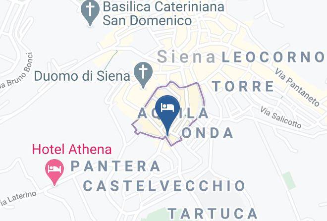 Residenza D'epoca Palazzo Borghesi Siena Map