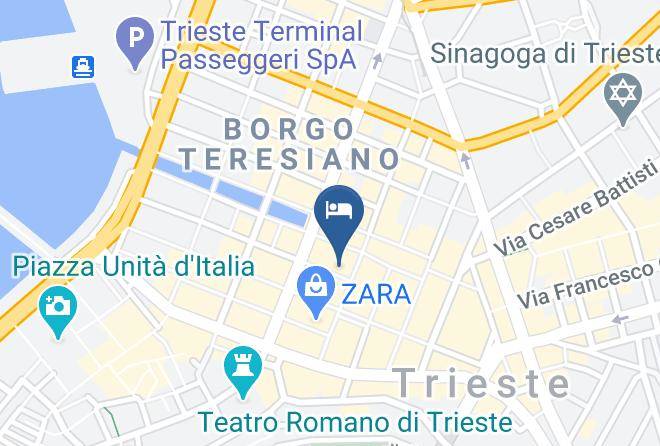 Trieste - Residenza Degli Artisti Maps
