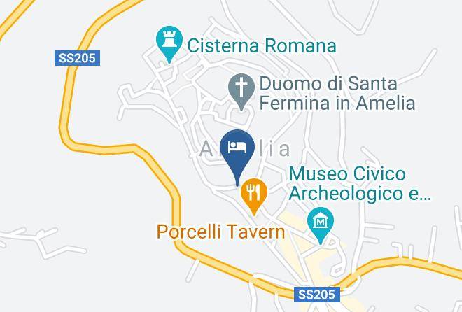 Terni - Residenza Del Borgo Antico Maps
