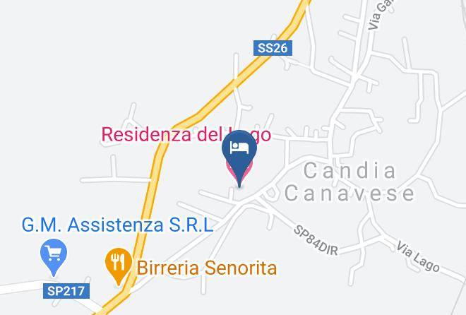 Turin - Residenza Del Lago Maps