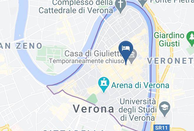 Verona - Residenza Della Samaritana Maps