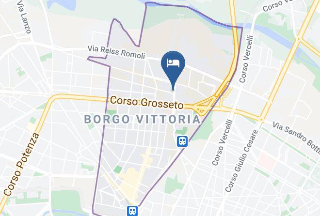 Turin - Residenza Delle Alpi 2 Maps