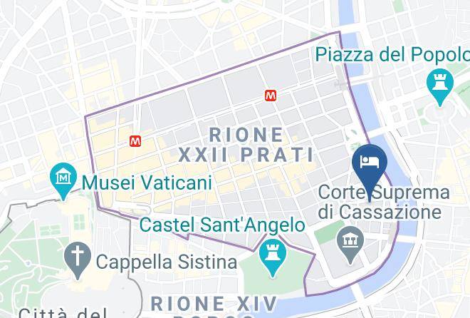 Rome - Residenza Elizabeth Maps