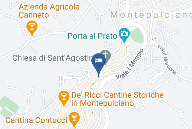 Siena - Residenza Fabroni Maps