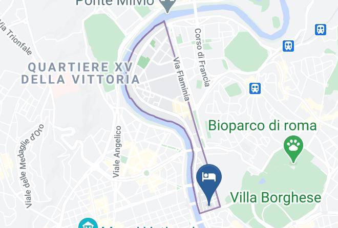 Rome - Residenza Flaminio Gaio Luxury Suites Roma Maps