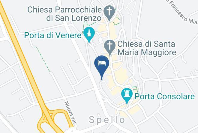 Perugia - Residenza Frenguelli Maps