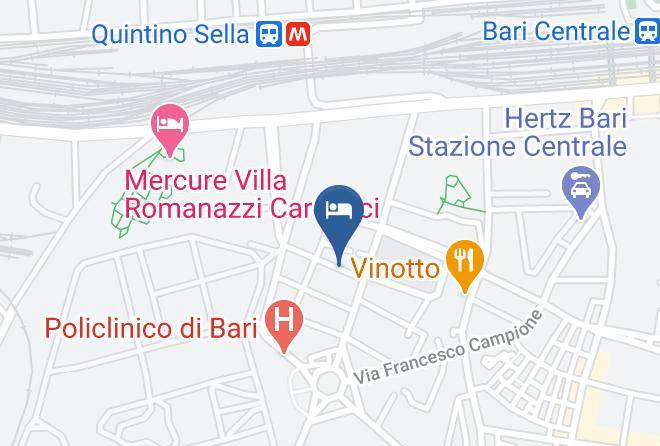 Bari - Residenza Fulco Maps