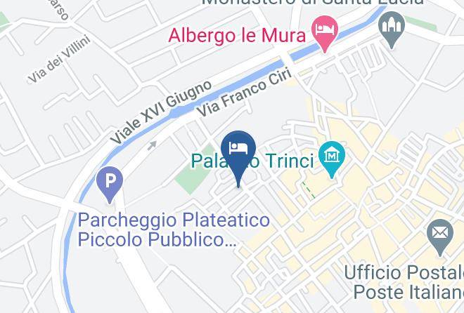 Perugia - Residenza Galligari Maps