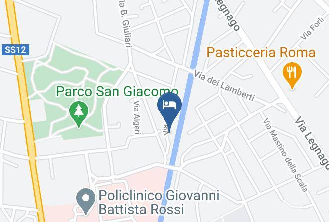 Verona - Residenza G B Rossi Maps