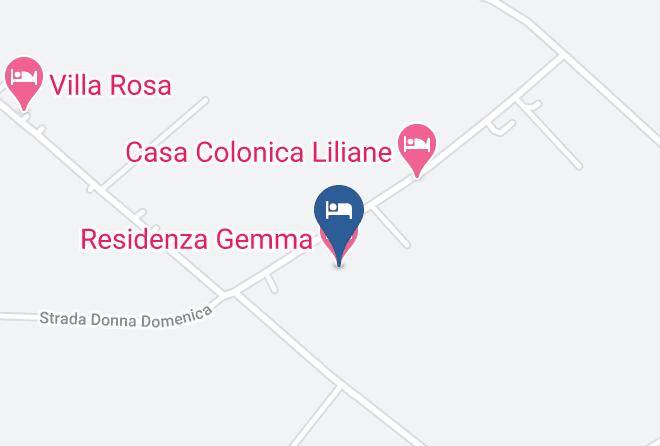 Lecce - Residenza Gemma Maps