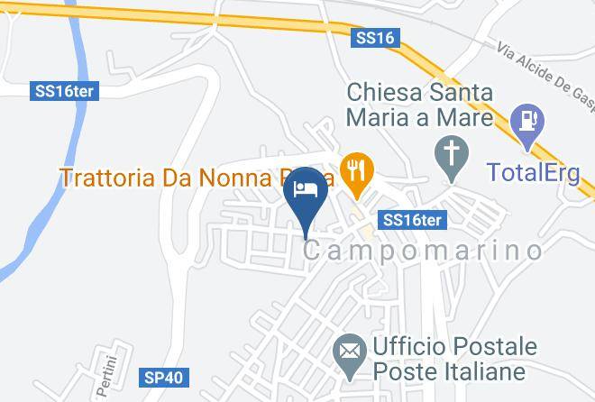 Campobasso - Residenza Glave Maps