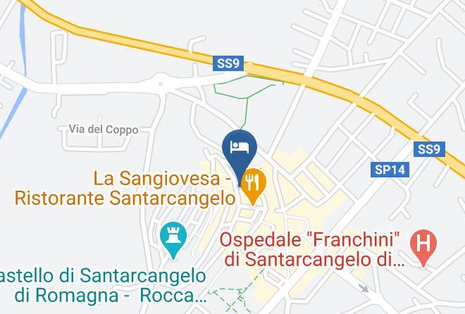 Rimini - Residenza I Platani Maps