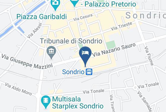 Sondrio - Residenza Il Castello Centro Citta Maps