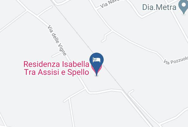 Perugia - Residenza Isabella Tra Assisi E Spello Snc Maps