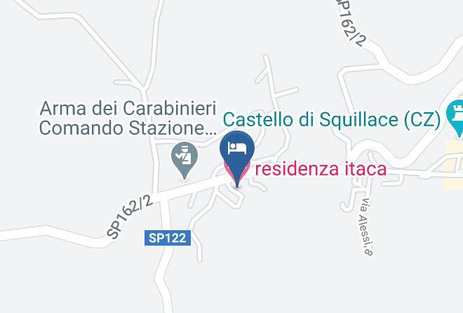 Catanzaro - Residenza Itaca Maps