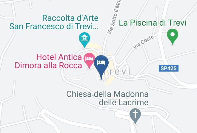 Perugia - Residenza La Bifora Maps