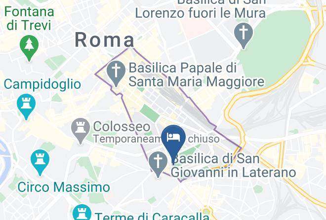 Rome - Residenza Laterano Maps