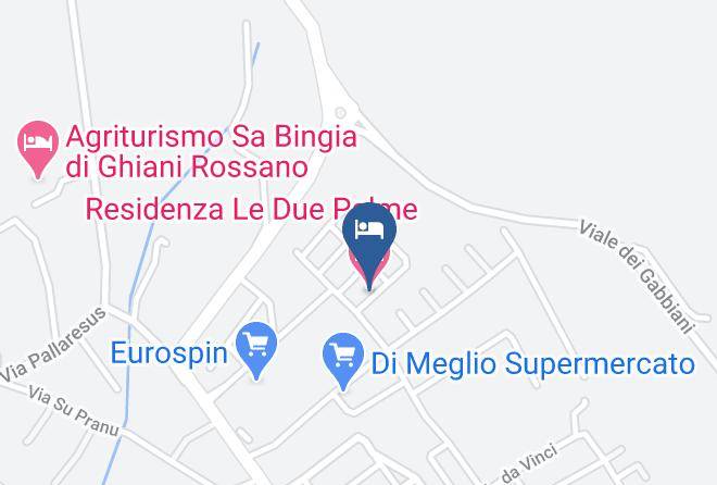 Province Of South Sardinia - Residenza Le Due Palme Maps