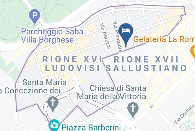 Rome - Residenza Luxury In Rome Maps