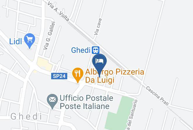 Brescia - Residenza Manfredi Silvia Maps