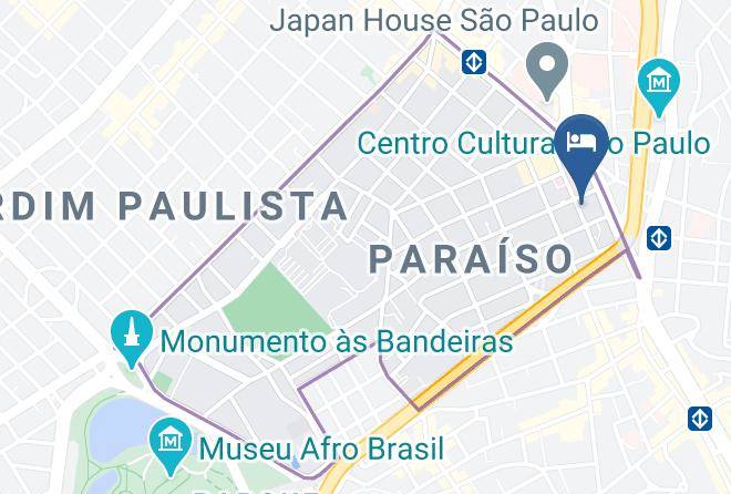 Sao Paulo Vila Mariana - Hotel Residenza Maps