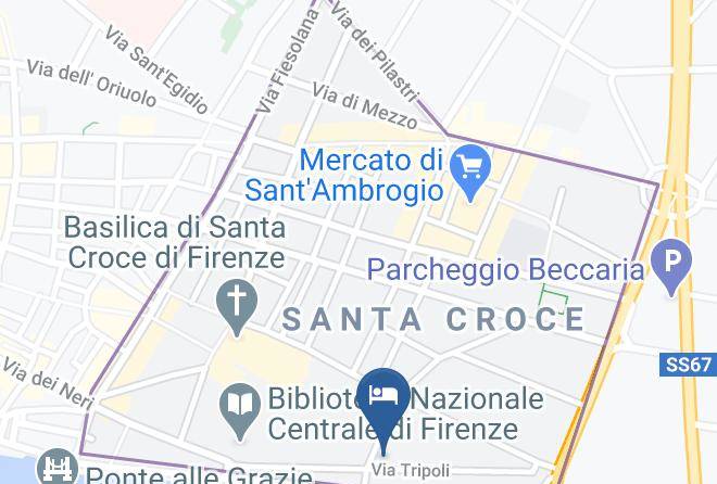 Florence - Residenza Marchesi Pontenani Maps