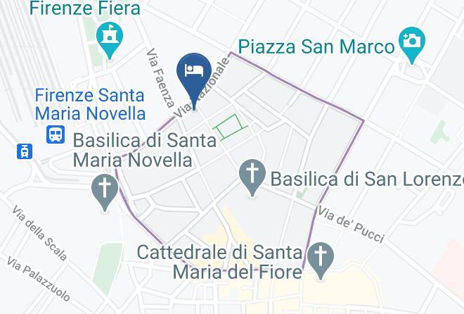 Florence - Residenza Martin Maps