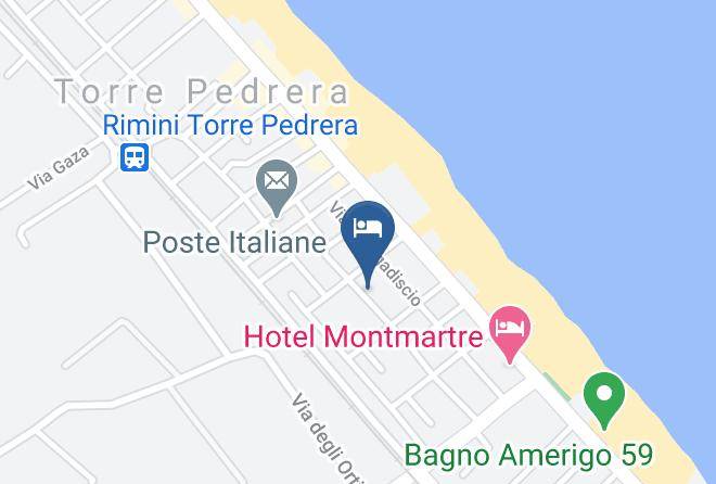 Rimini - Residenza Nobel Maps