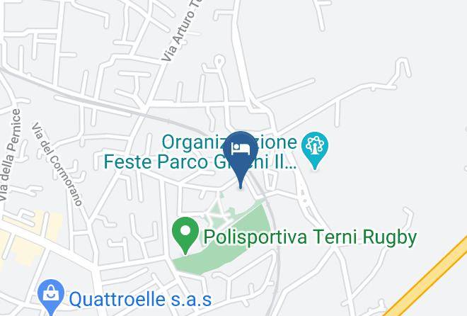 Terni - Residenza Ostello Cerqueto Maps