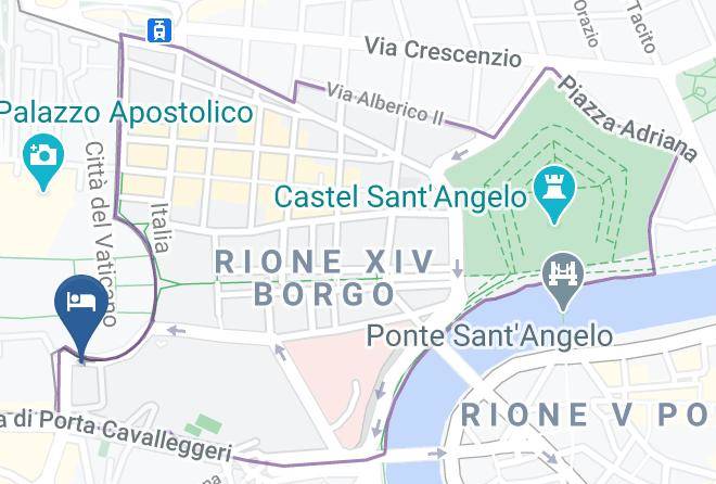 Rome - Residenza Paolo Vi Hotel Maps
